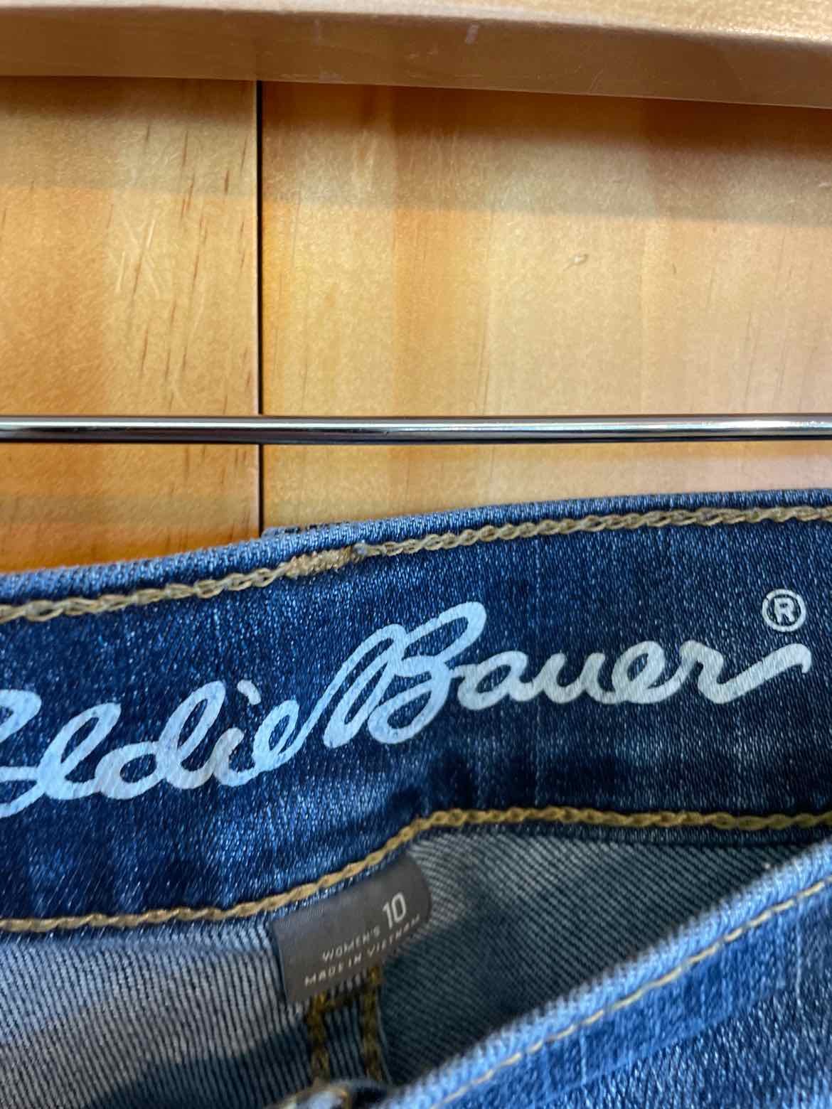 Size 10 Eddie Bauer Blue Women's Jeans
