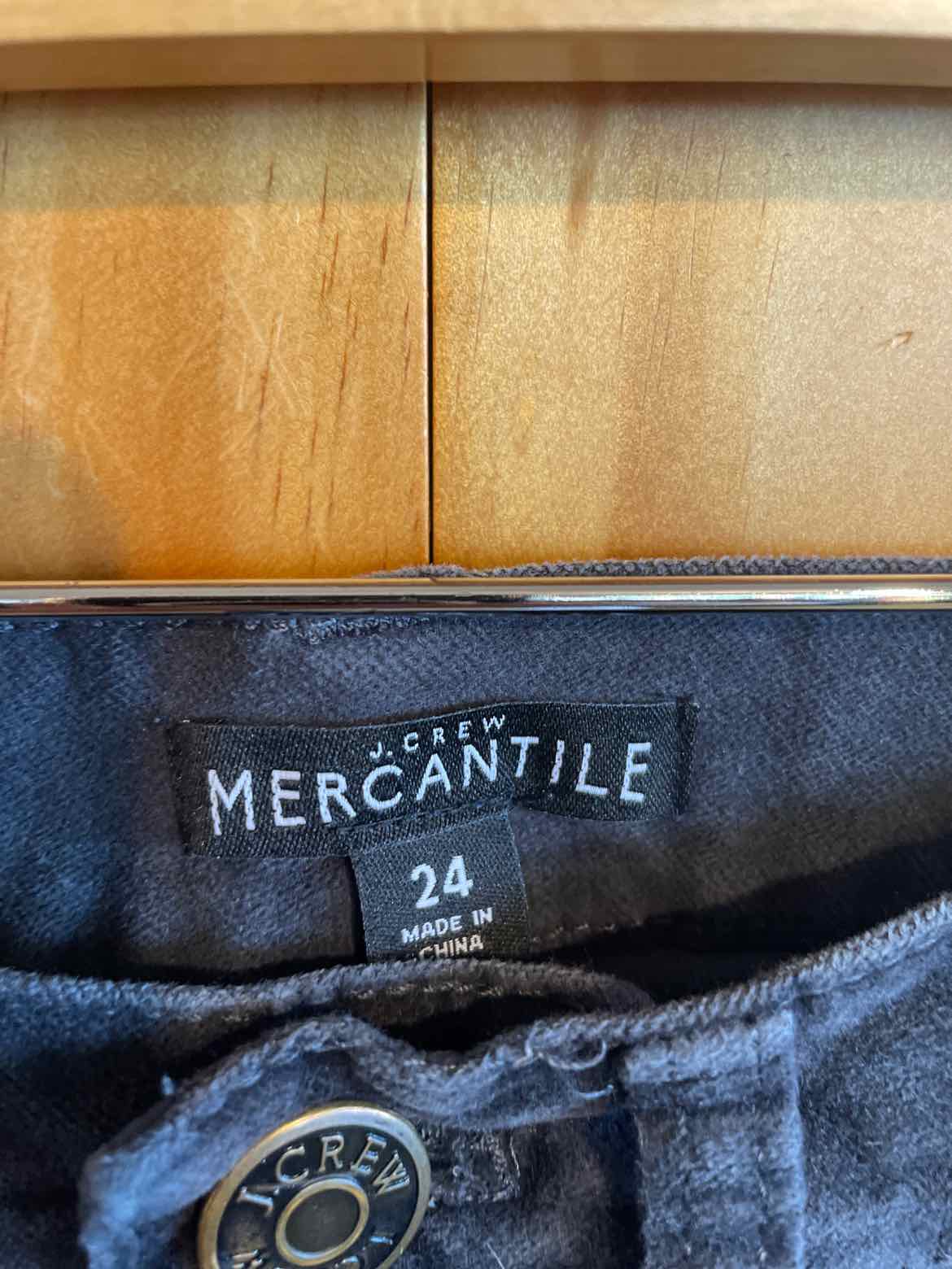 Size 24 J. Crew Mercantile Grey Women's Jeans