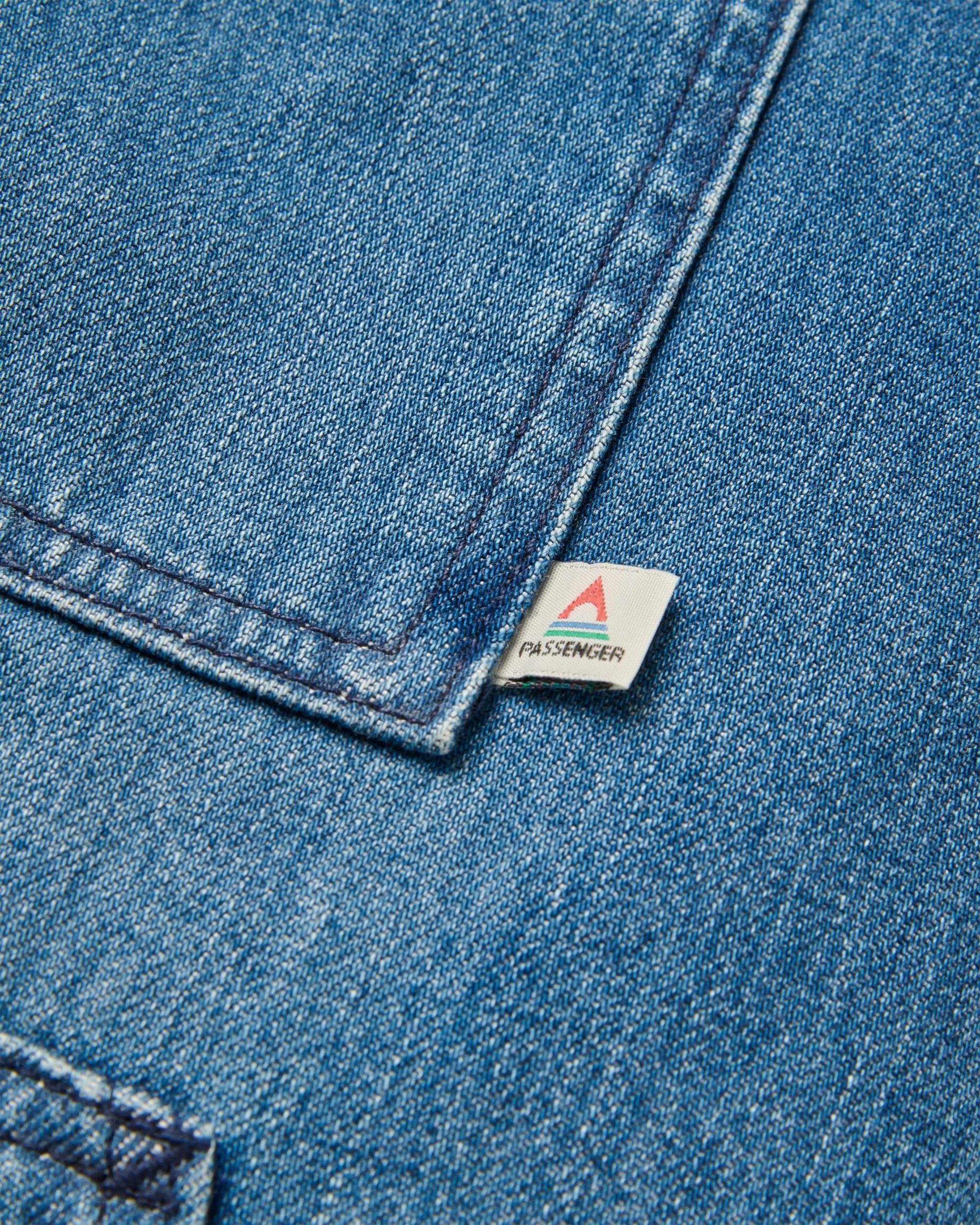Vantage Lined Denim Jacket - Mid Wash Denim