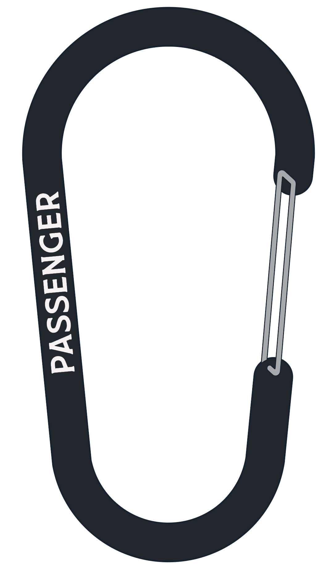 Passenger Clip - Black